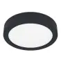 Eglo Plafonnier Éclairage de salle de bains Fueva 6 Plastique Noir 7.5W 1000lm - 827-840-865 CCT